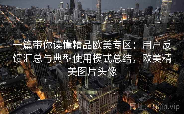 一篇带你读懂精品欧美专区:用户反馈汇总与典型使用模式总结,欧美精美图片头像 一篇带你读懂精品欧美专区:用户反馈汇总与典型使用模式总结,欧美精美图片头像
