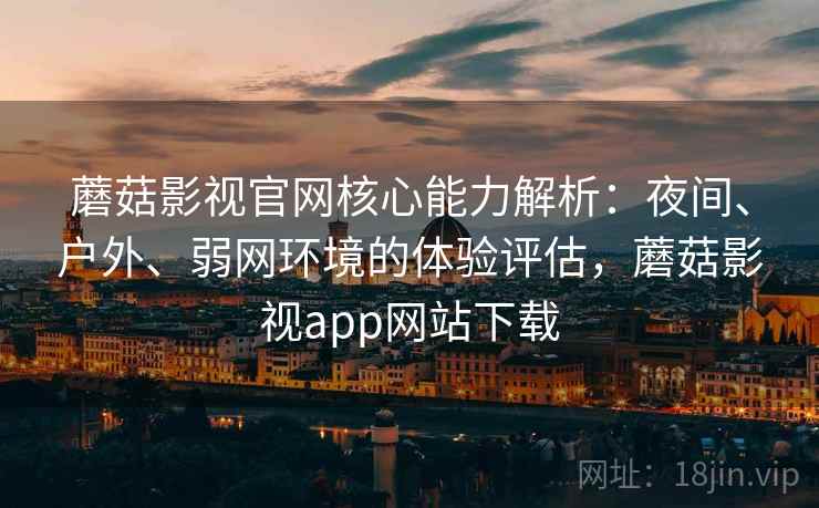 蘑菇影视官网核心能力解析：夜间、户外、弱网环境的体验评估，蘑菇影视app网站下载