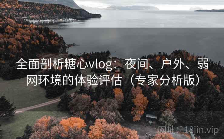 全面剖析糖心vlog:夜间、户外、弱网环境的体验评估(专家分析版) 全面剖析糖心vlog:夜间、户外、弱网环境的体验评估(专家分析版)