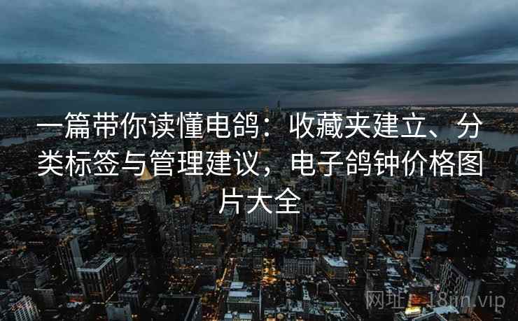 一篇带你读懂电鸽：收藏夹建立、分类标签与管理建议，电子鸽钟价格图片大全